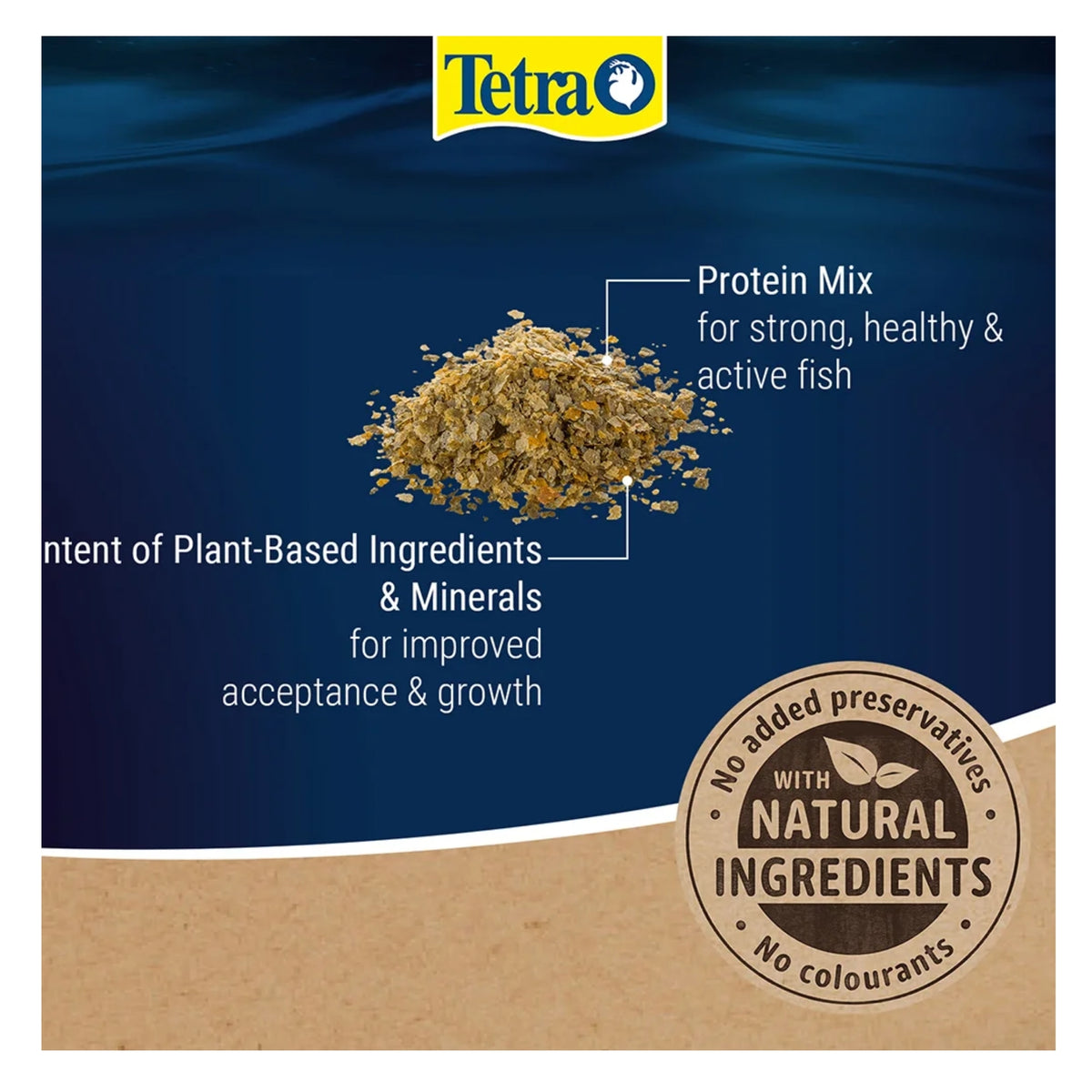 Tetra NE Guppy Colour Mini Flakes