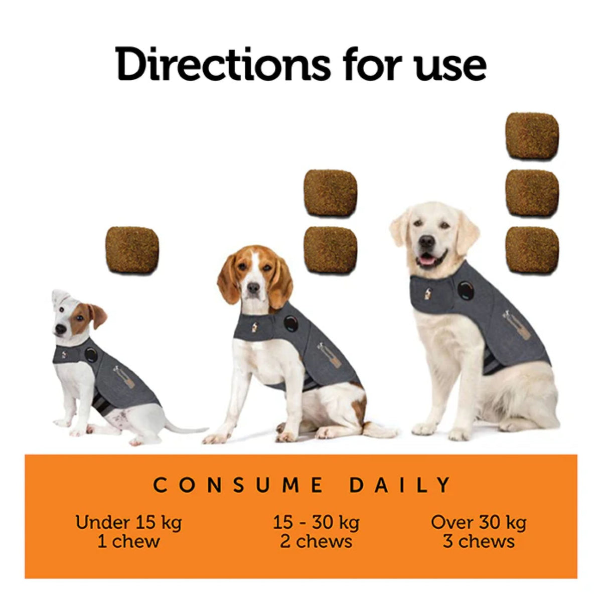 ThunderWunders Calming Chews for Dogs 190g - 90 Chews