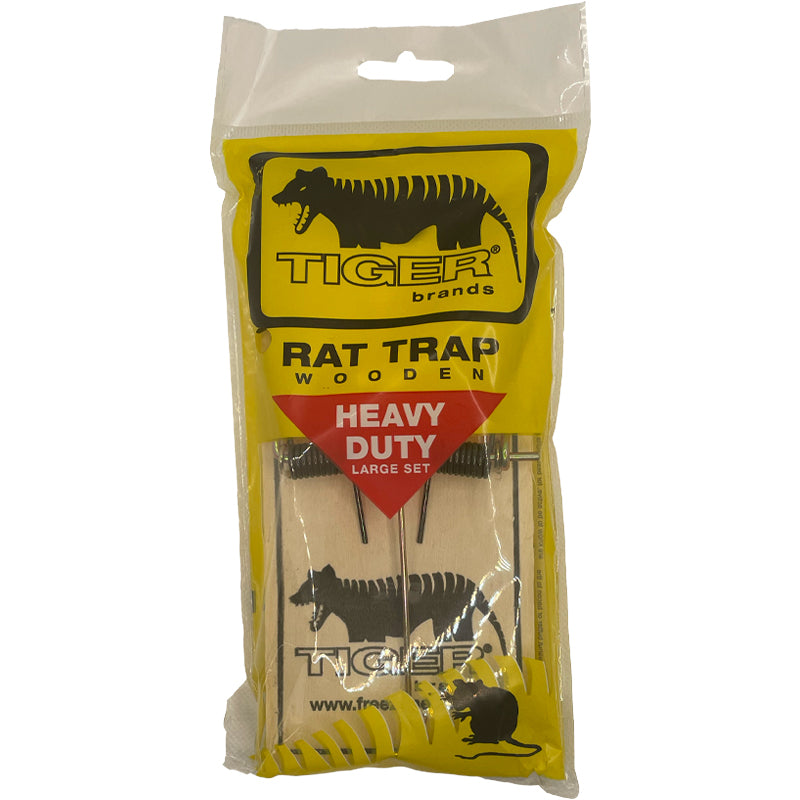 Tiger Brands Heavy Duty Wooden Rat Trap