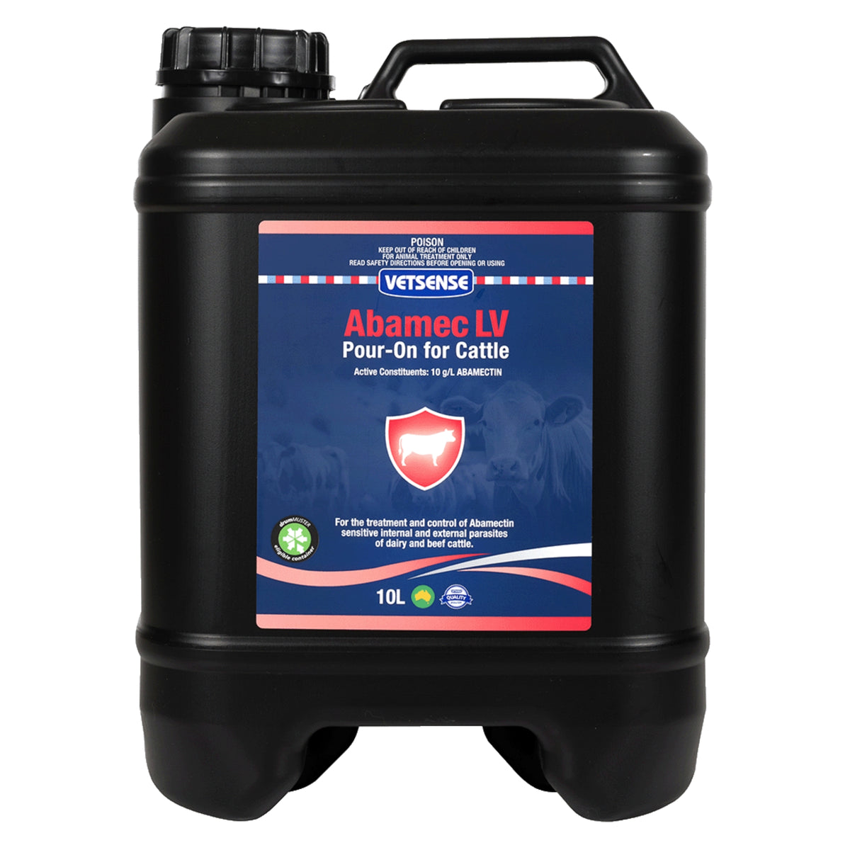 Vetsense Abamec LV Pour-on for Cattle