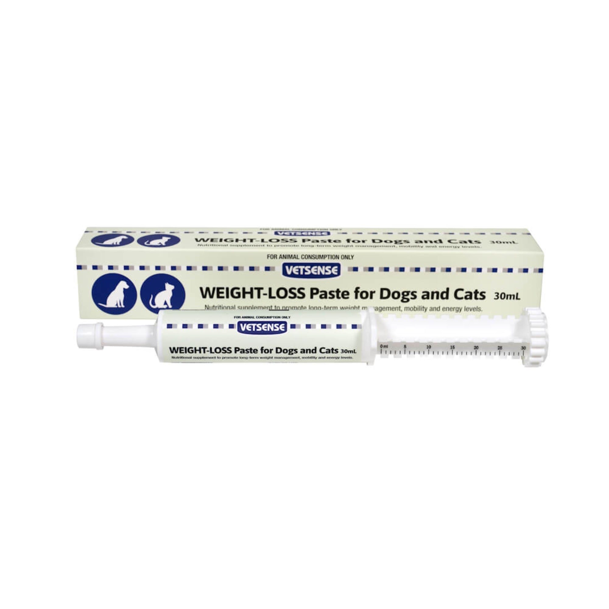 Vetsense Weight-Loss Paste for Dogs & Cats 30mL
