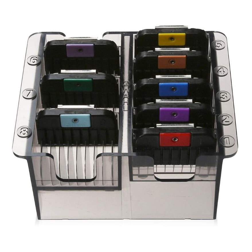 Wahl Stainless Steel Attachment Guide Combs 1-8