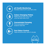 Rufus & Coco Wee Kitty Clumping pH Health Check Tofu Cat Litter