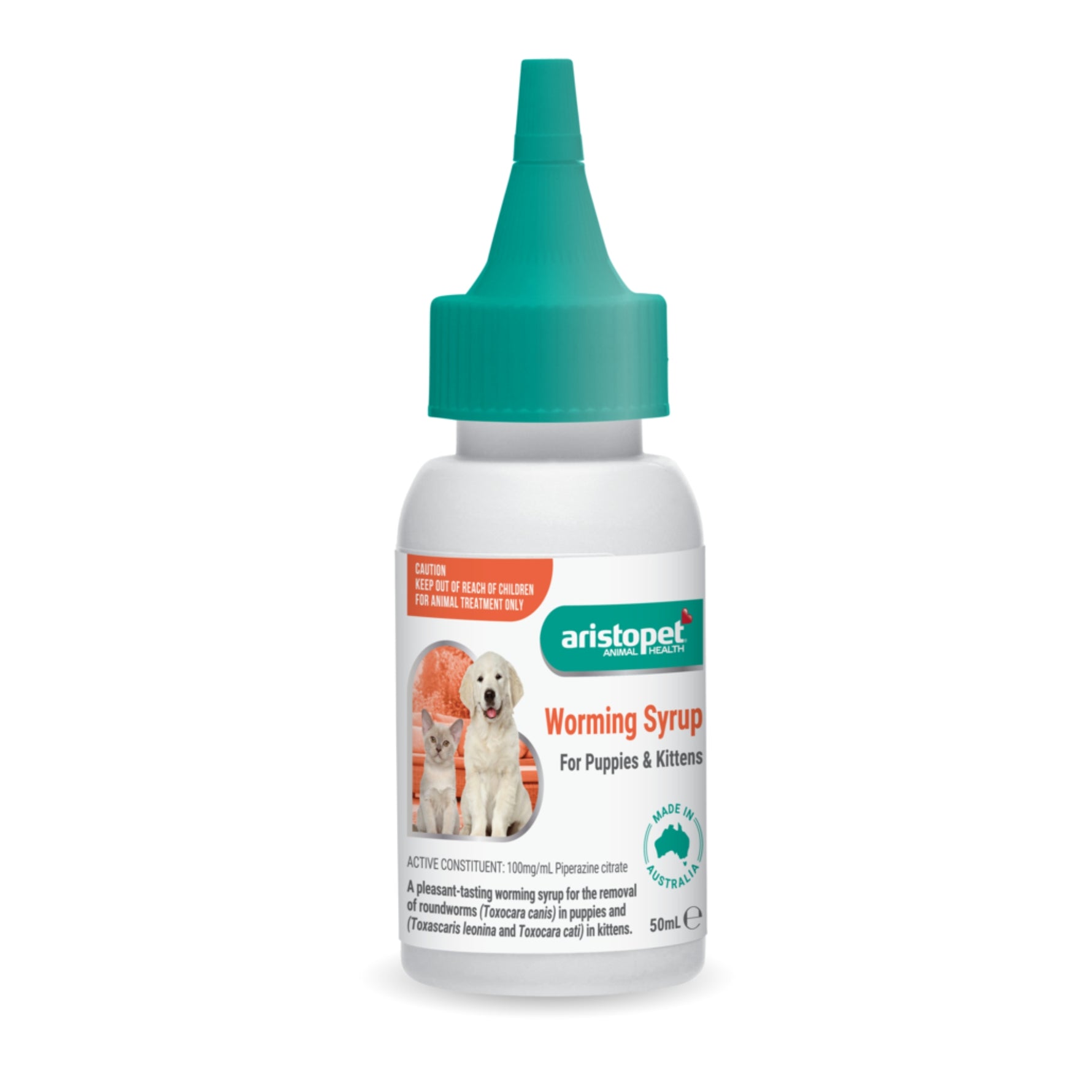 Aristopet Worming Syrup for Puppies & Kittens  50mL