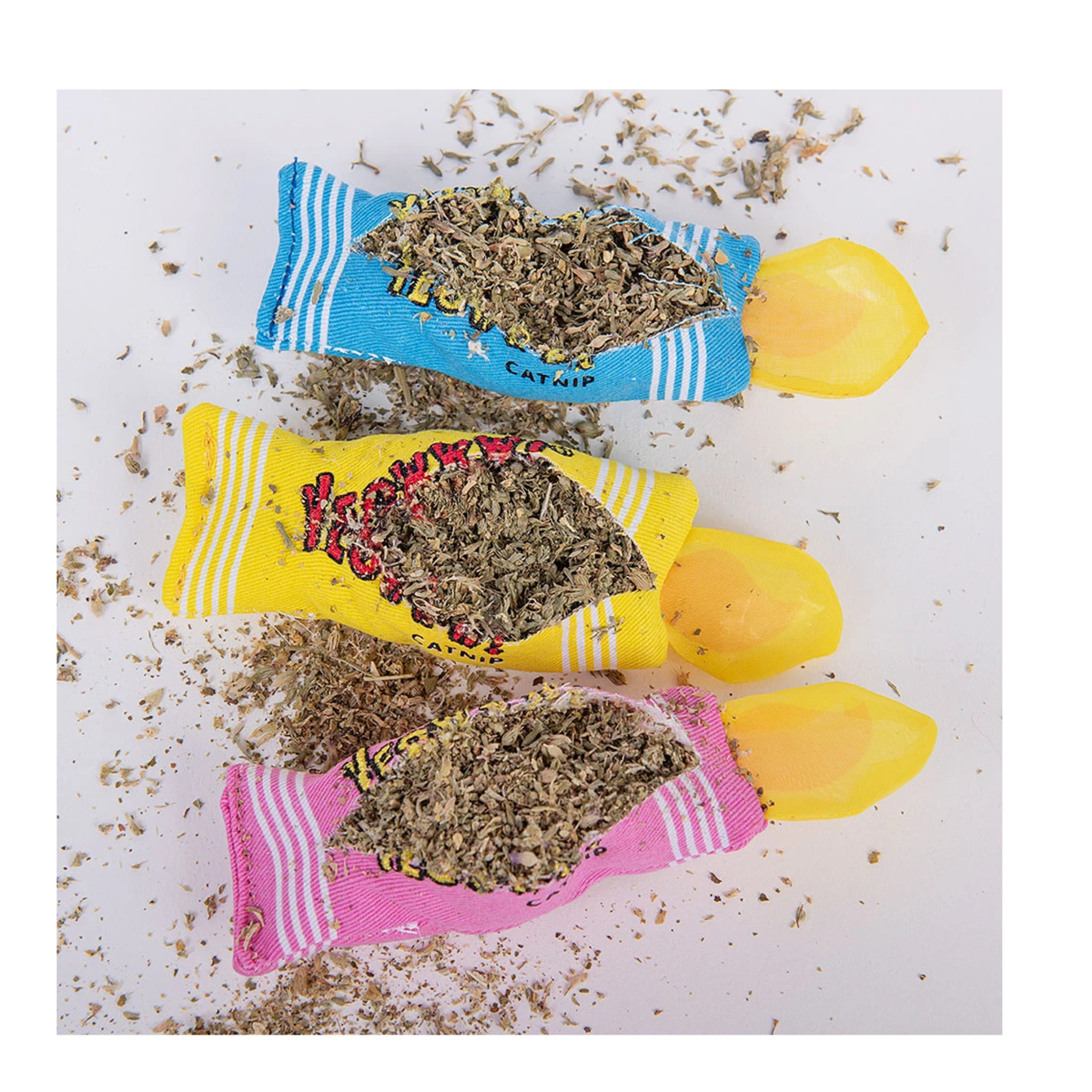 Yeowww! Catnip Birthday Candles Cat Toy