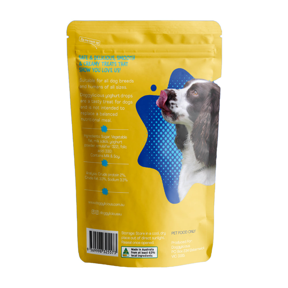 Doggylicious Yoghurt Drops Training Treats