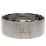 ZEEZ Signature Collection Stainless Steel Classic Pet Bowl