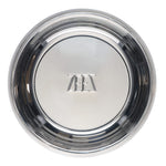 ZEEZ Signature Collection Stainless Steel Curved Pet Bowl