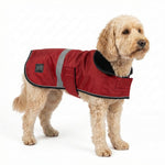 ZeeZ Dapper Dog Coat - Warm Maroon