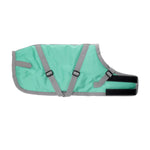 ZeeZ Supreme Dog Coat - Mint Green/Grey
