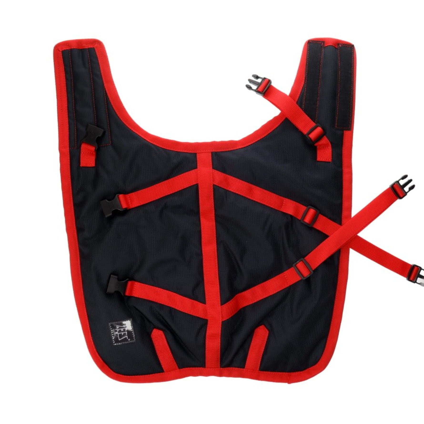 ZeeZ Supreme Dog Coat - Navy Stone/Red