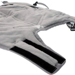 ZeeZ Supreme Dog Coat - Turquoise/Grey
