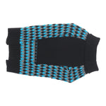 ZeeZ Knitted Sweater Teal/Grey Diamond