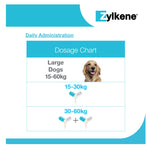 Zylkene Plus Calming Capsules for Large Dogs 15kg-60kg - 30 Capsules