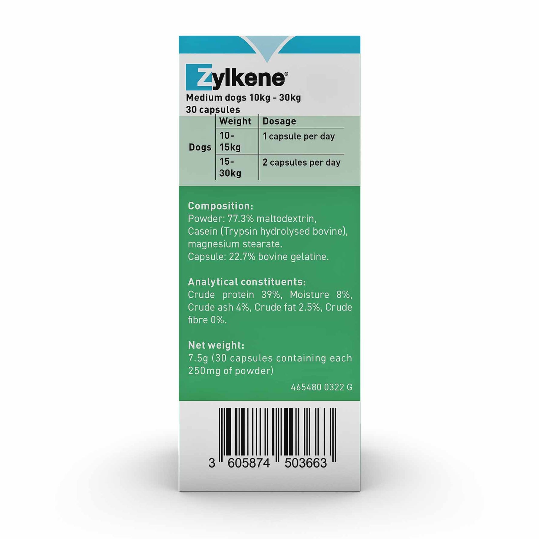 Zylkene Capsules - Behavioural Support for Cats & Dogs
