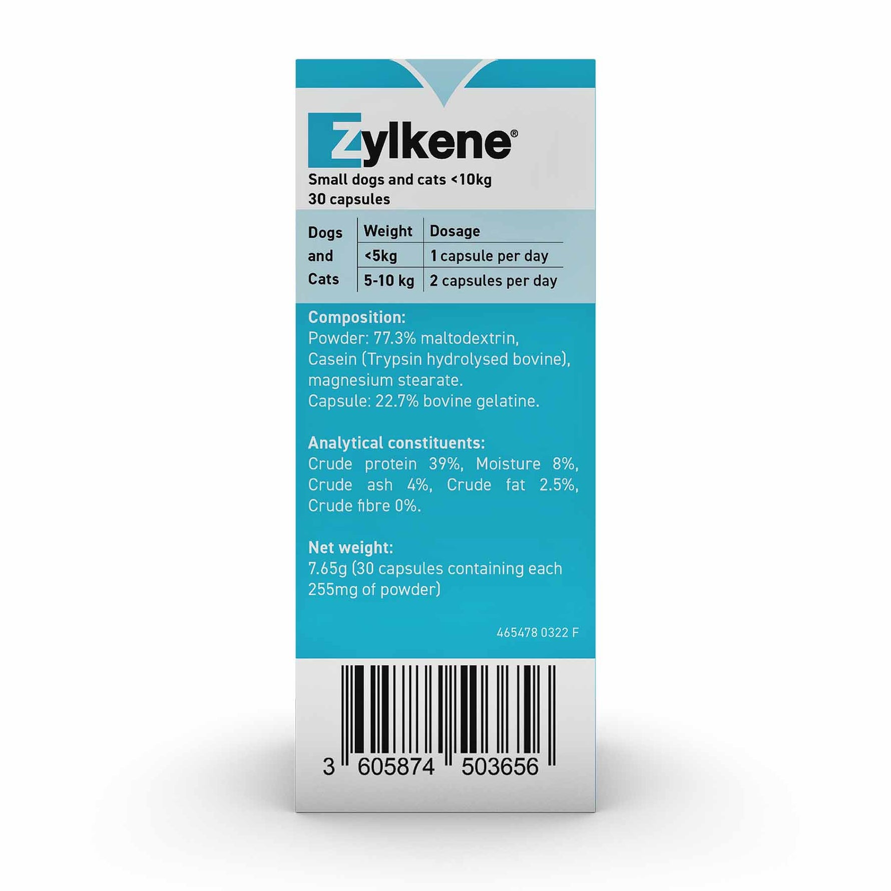 Zylkene Capsules - Behavioural Support for Cats & Dogs