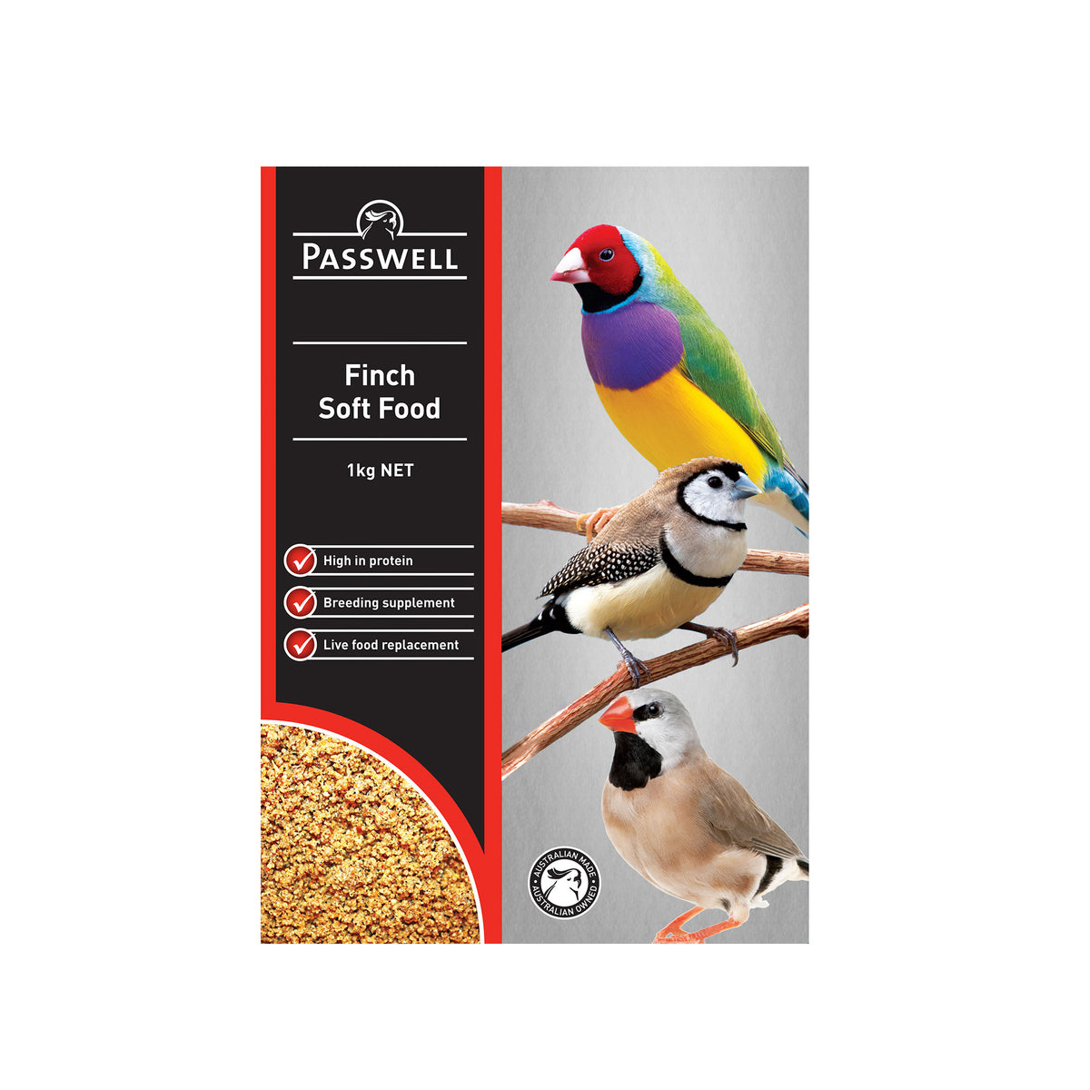 Passwell Soft Finch Food