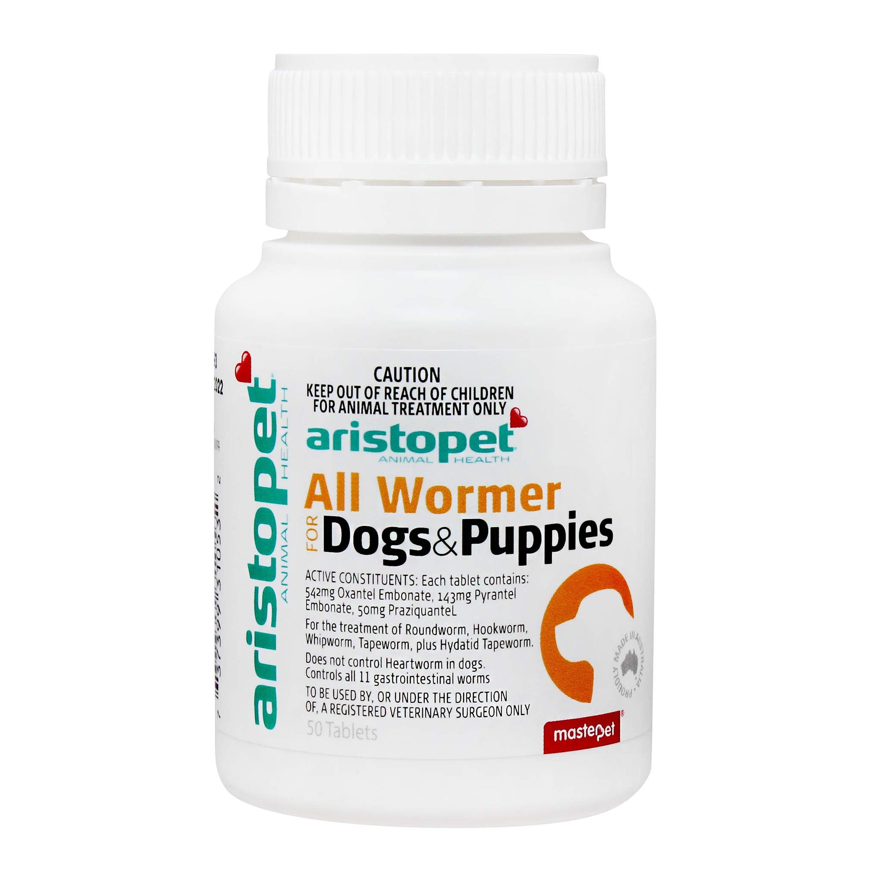 Aristopet All Wormer Tablets for Dogs & Puppies