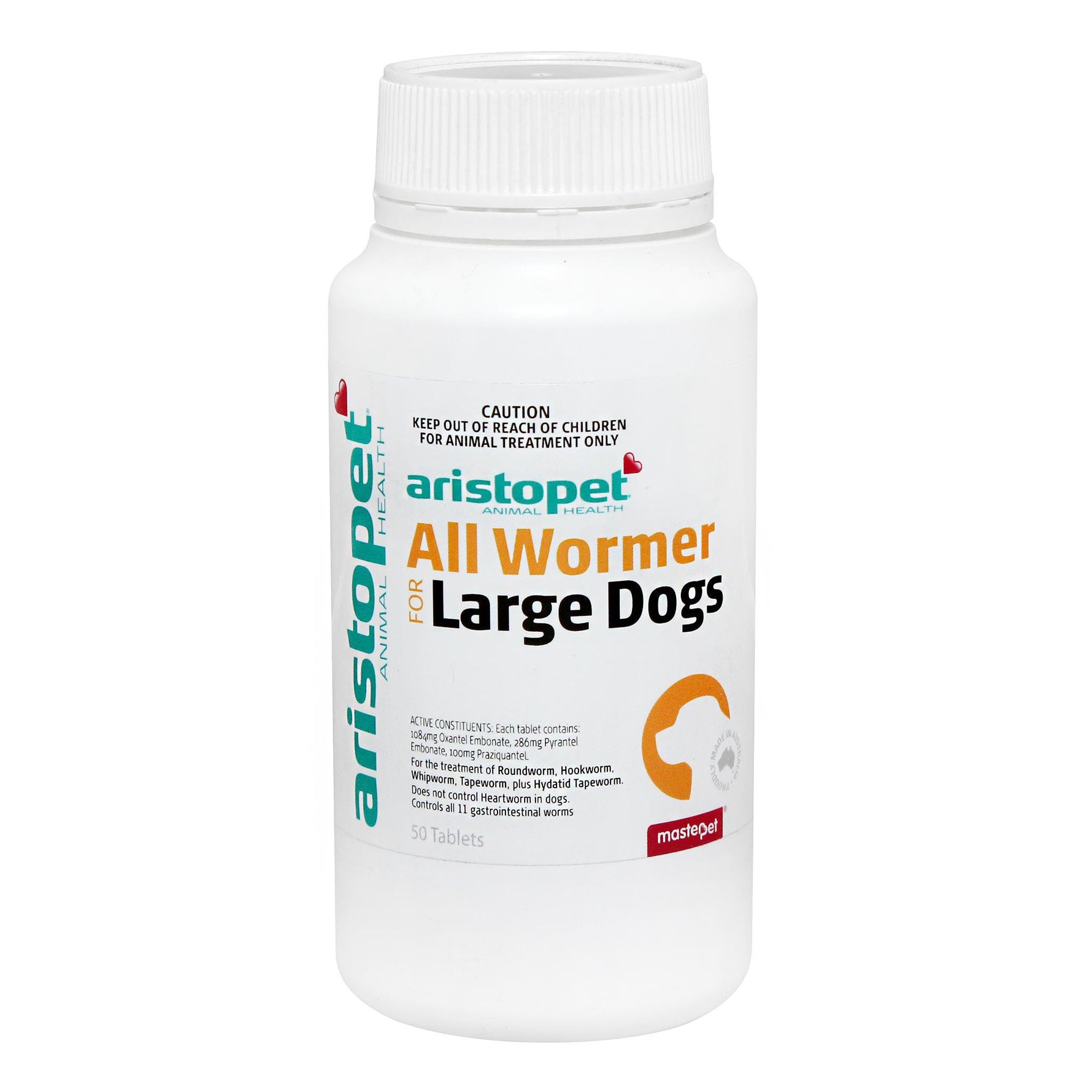 Aristopet All Wormer Tablets for Large Dogs