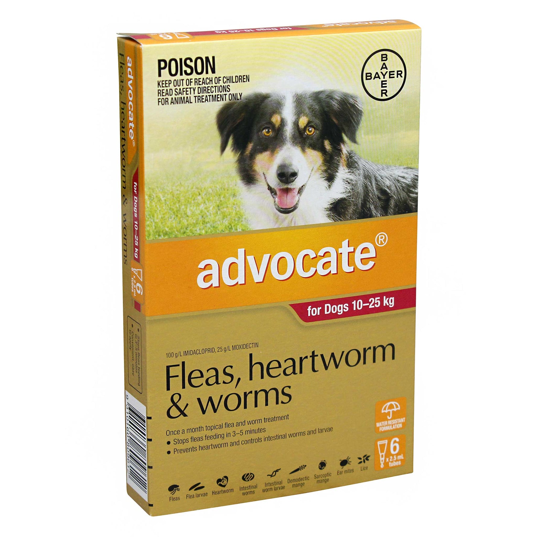 ADVOCATE for Large Dogs 10-25kg
