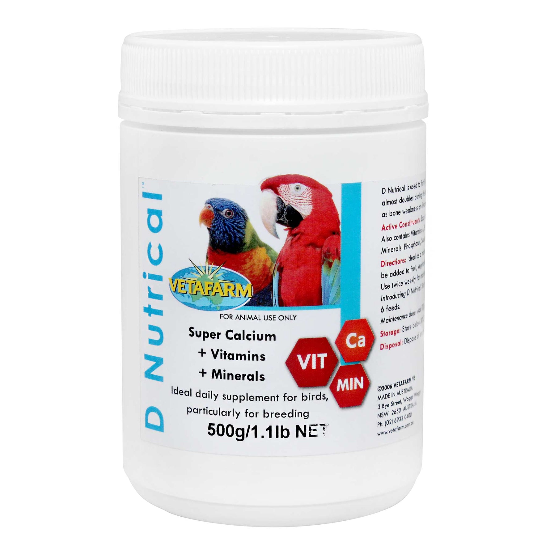 Vetafarm D Nutrical Powder