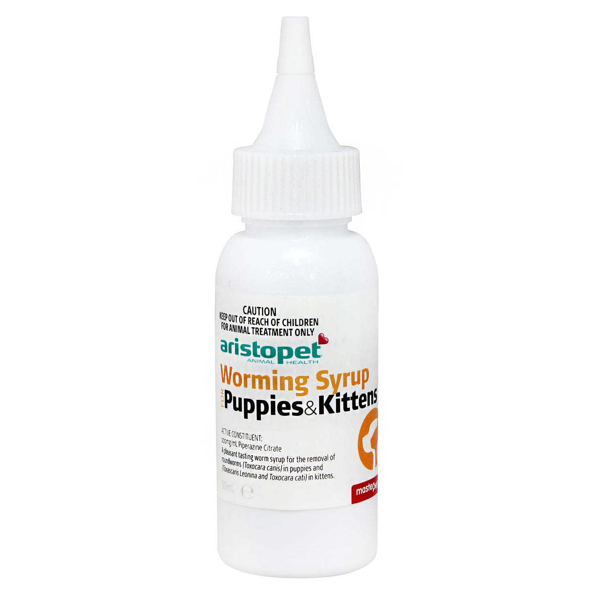 Aristopet Worming Syrup for Puppies &amp; Kittens  50mL