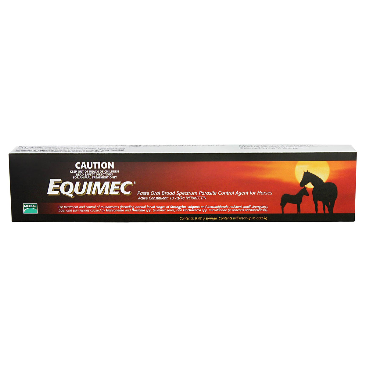 Equimec Broad Spectrum Parasite Control Paste for Horses 6.42g