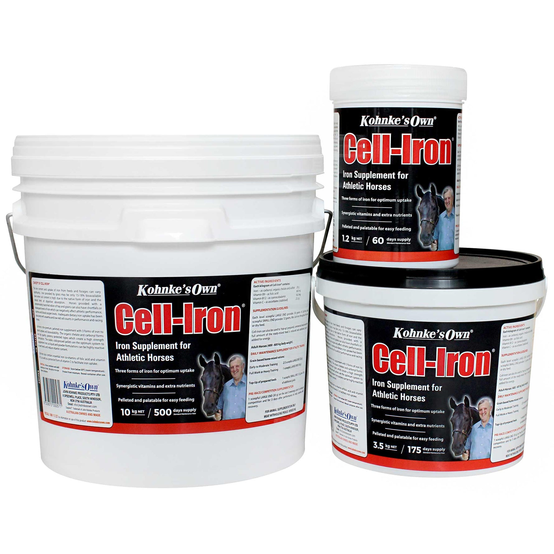 Kohnke's Own Cell-Iron Iron Supplement for Athletic Horses