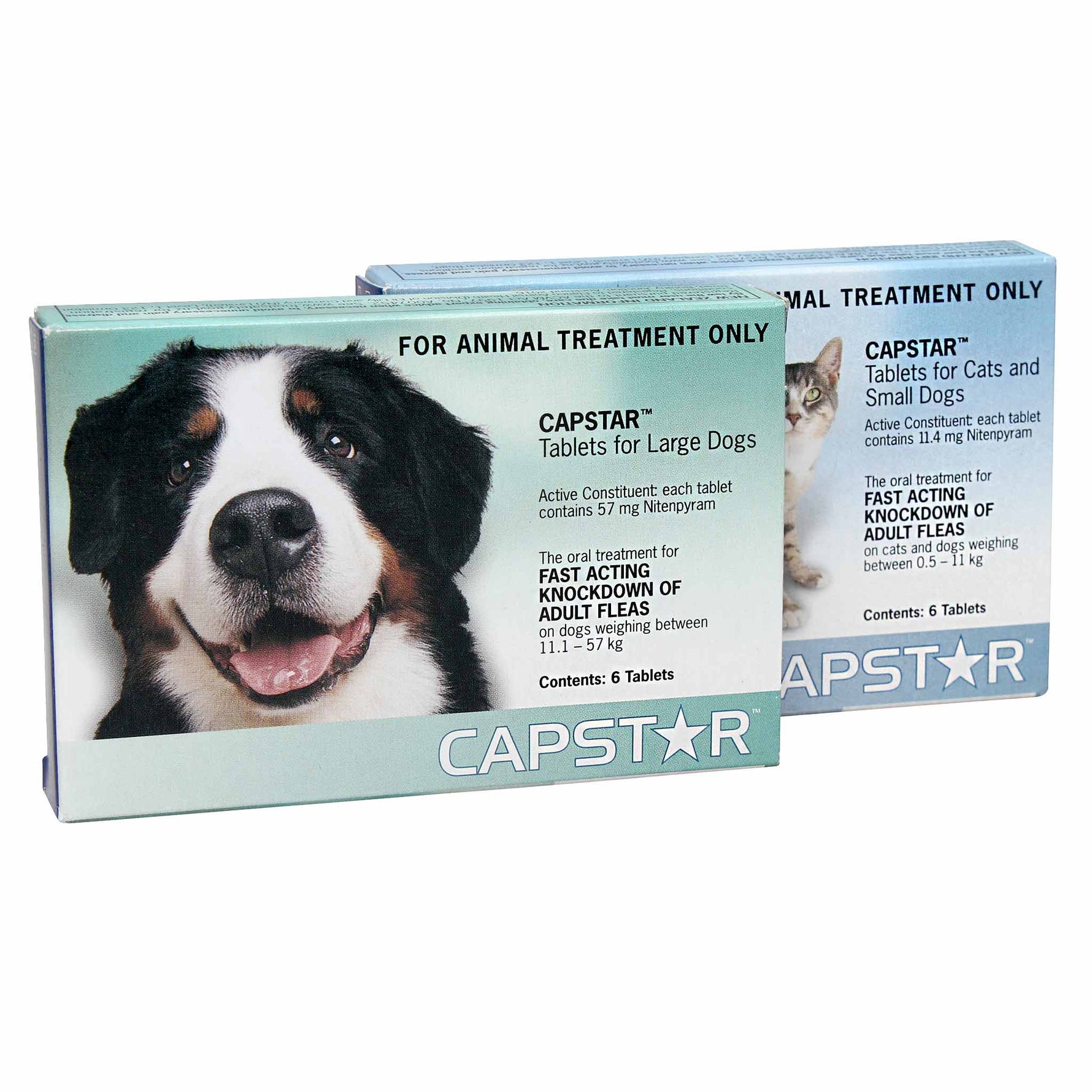 Capstar Tablets 6's - Fast acting knock down of Adult Fleas
