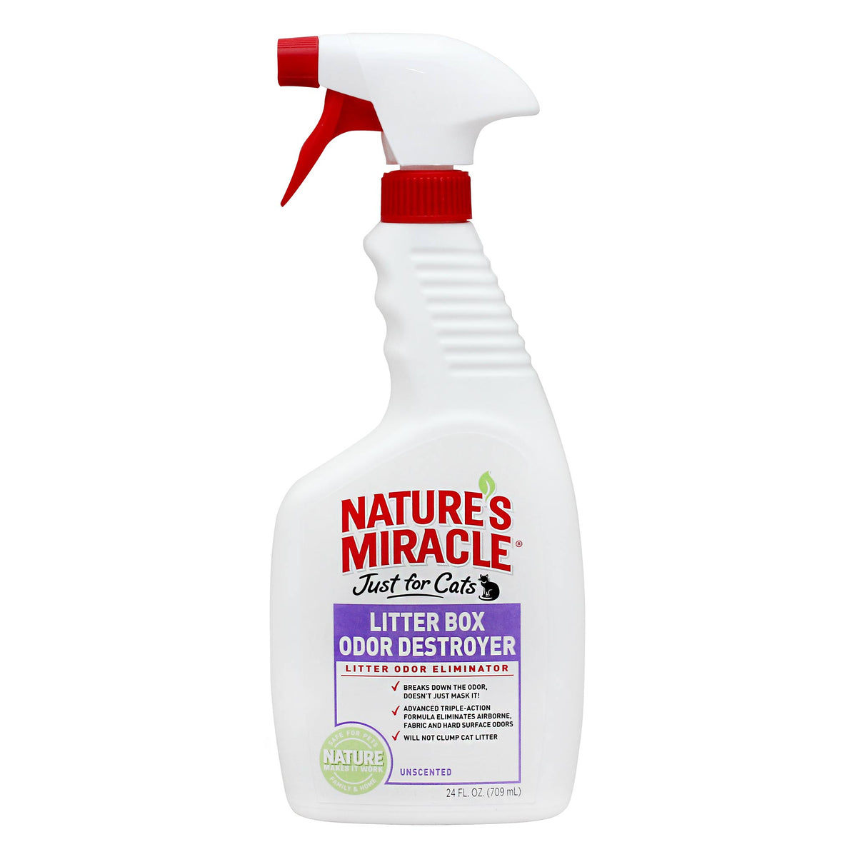 Nature&#39;s Miracle Litter Box Odour Destroyer 709mL