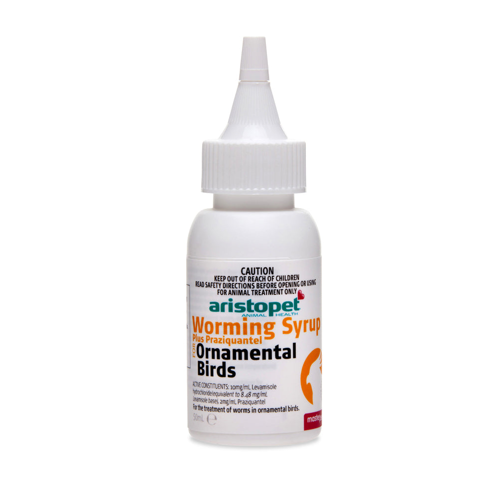 Aristopet Bird Worming Syrup Plus 50mL