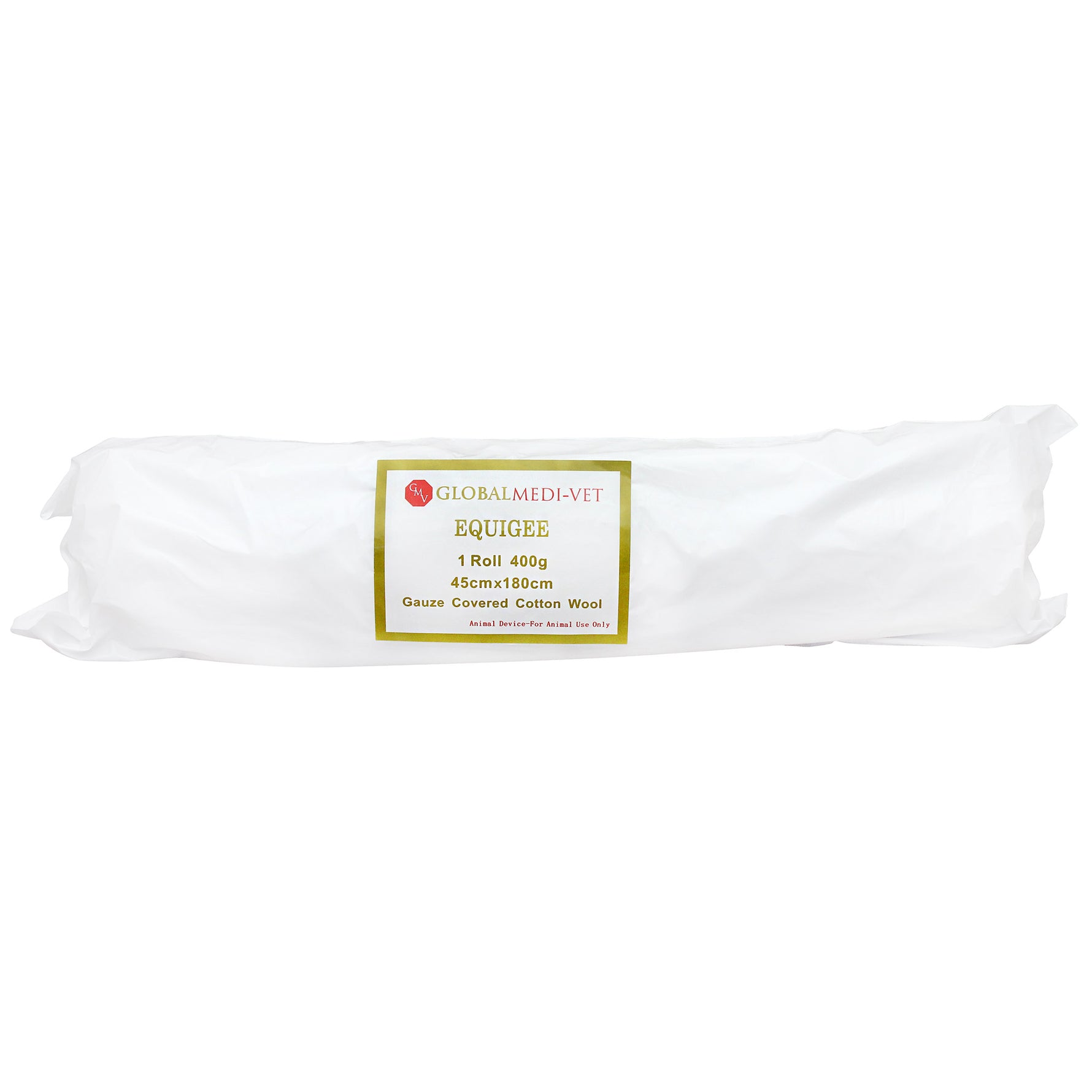 GMV Equigee Gauze Covered Cotton Wool Roll