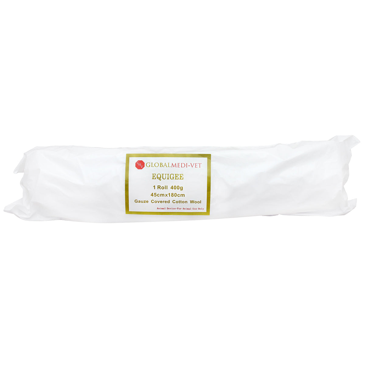 GMV Equigee Gauze Covered Cotton Wool Roll
