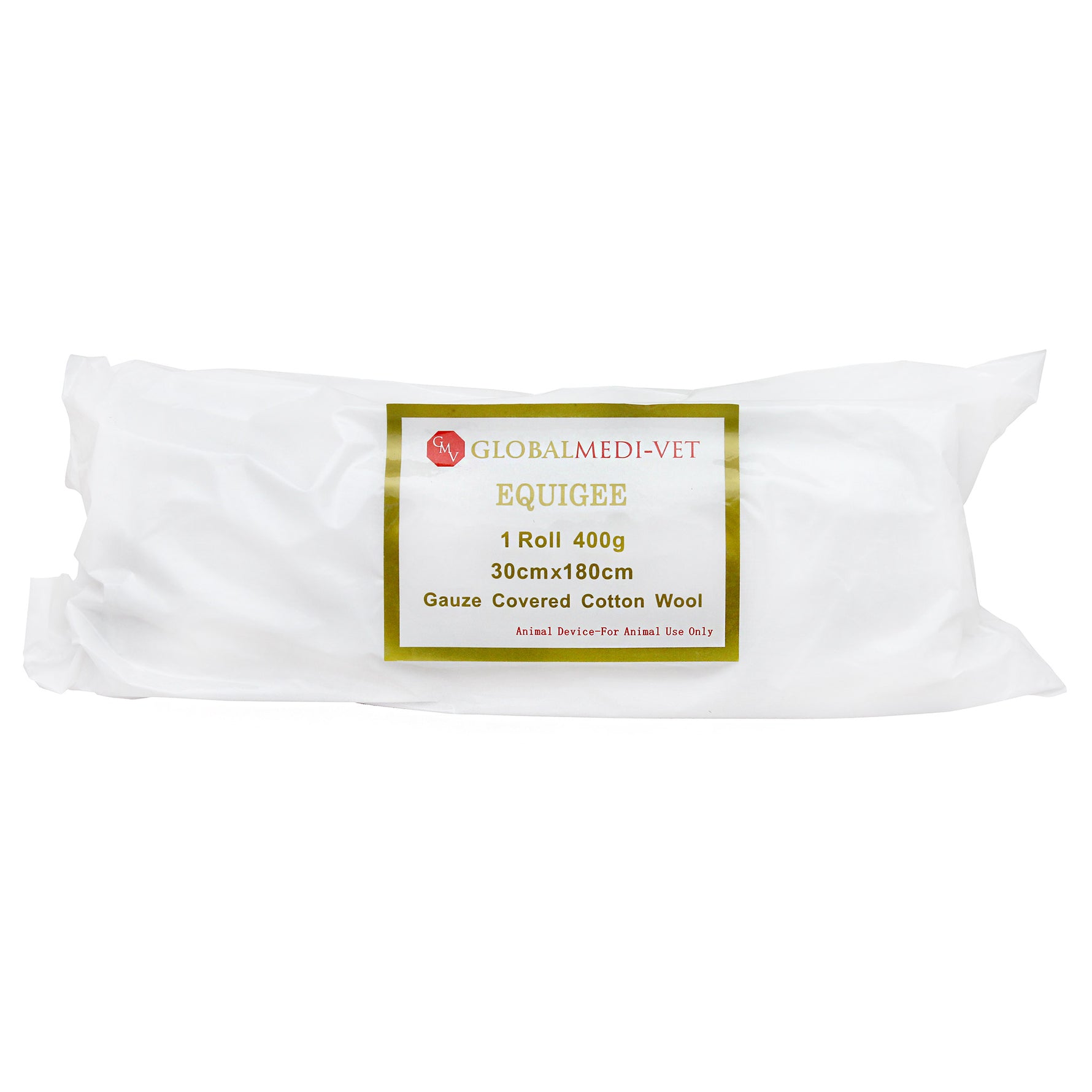 GMV Equigee Gauze Covered Cotton Wool Roll