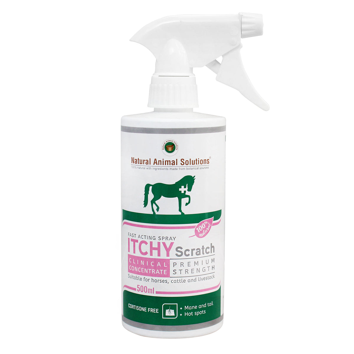 Natural Animal Solutions Equine ItchyScratch Spray 500mL
