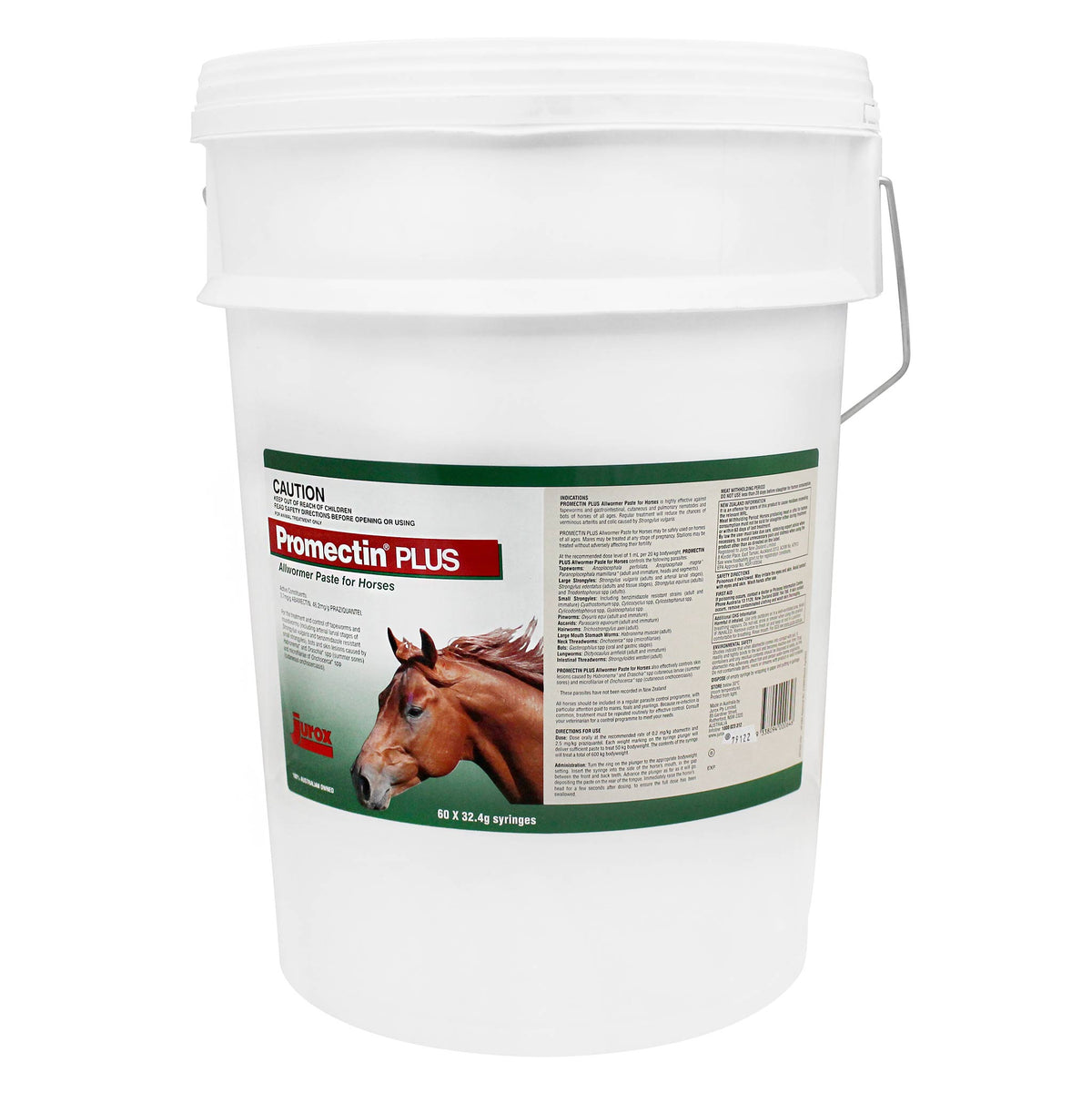 Promectin Plus Worming Paste for Horses - Stud Bucket 60 Tubes