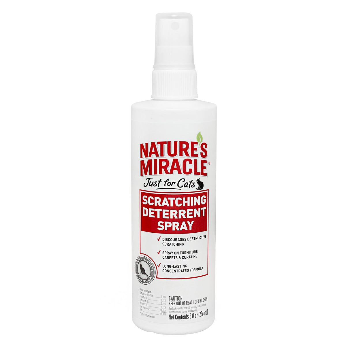 Nature&#39;s Miracle  Just for Cats Scratching Deterrent Spray 236mL