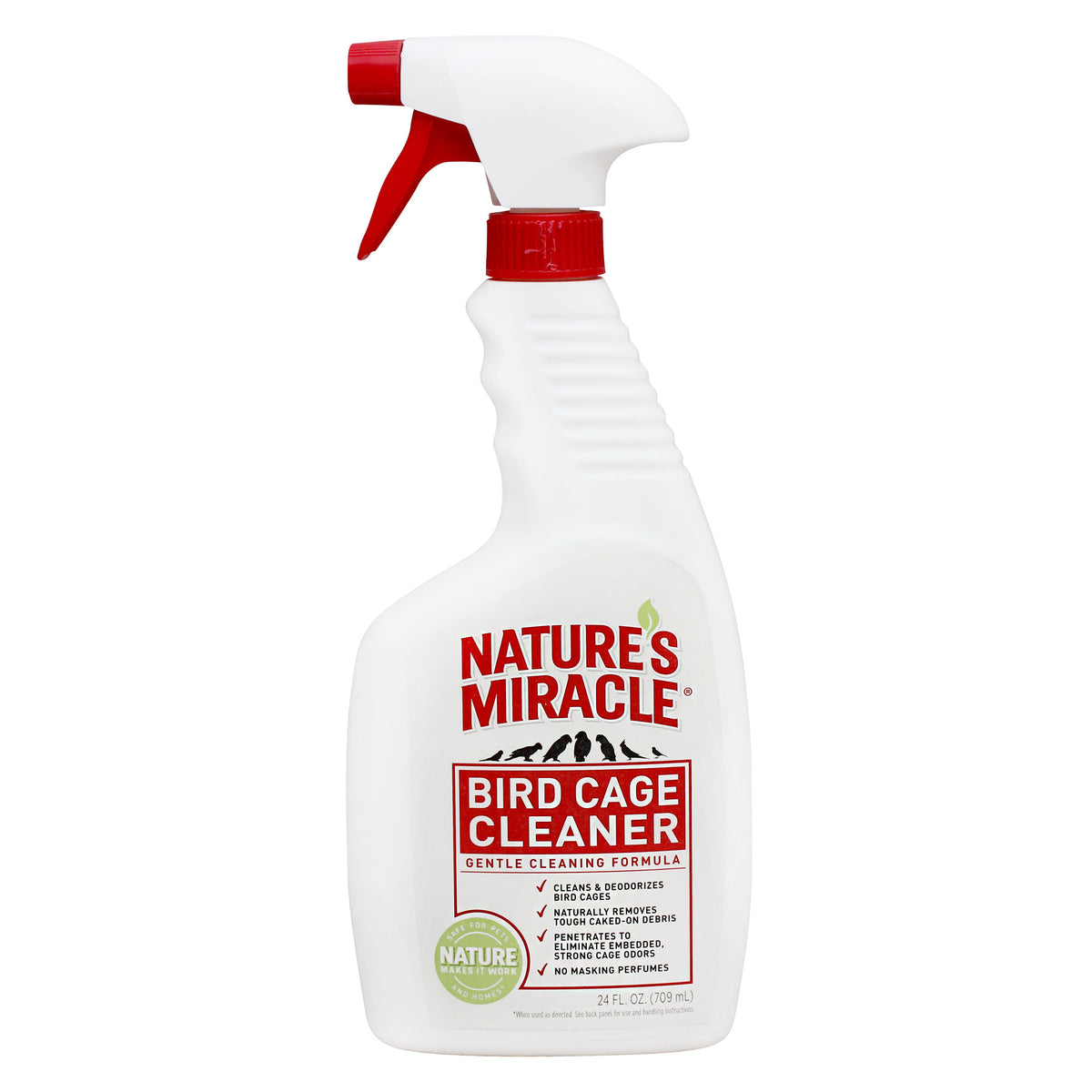 Nature&#39;s Miracle Bird Cage Cleaner 709mL