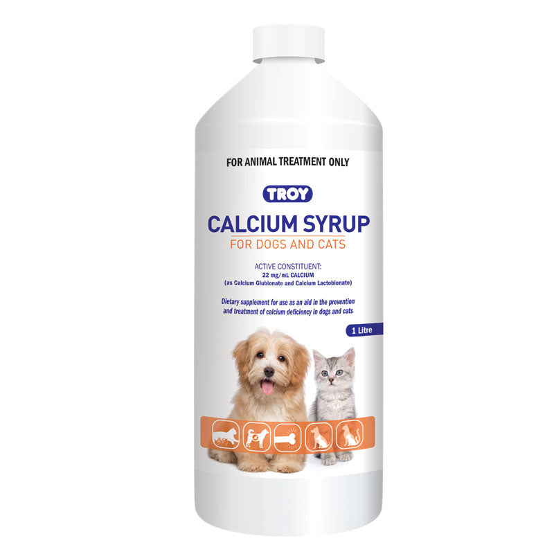 Troy Calcium Syrup for Dogs &amp; Cats