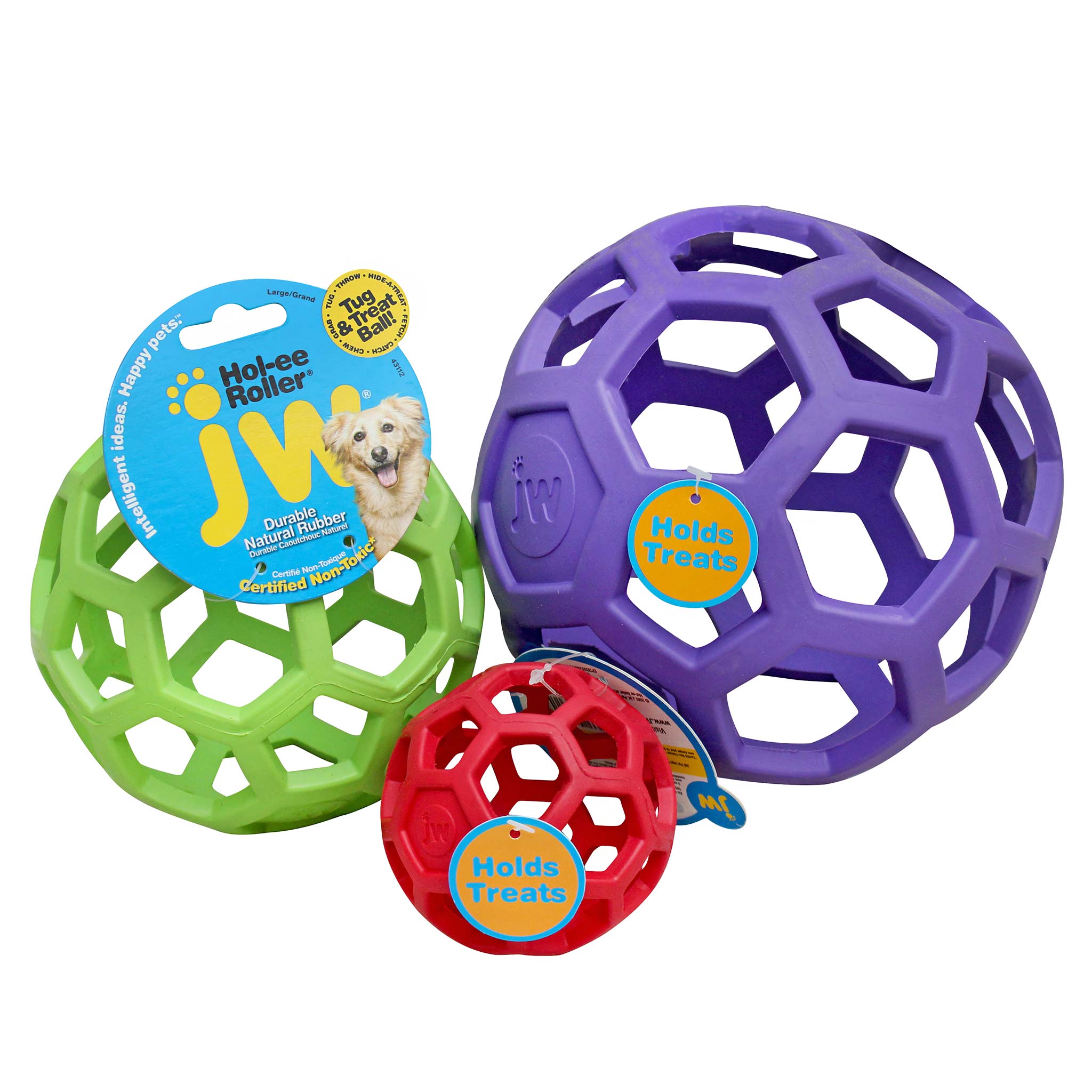 Hol-ee Roller Tug Treat Ball vet-n-pet DIRECT