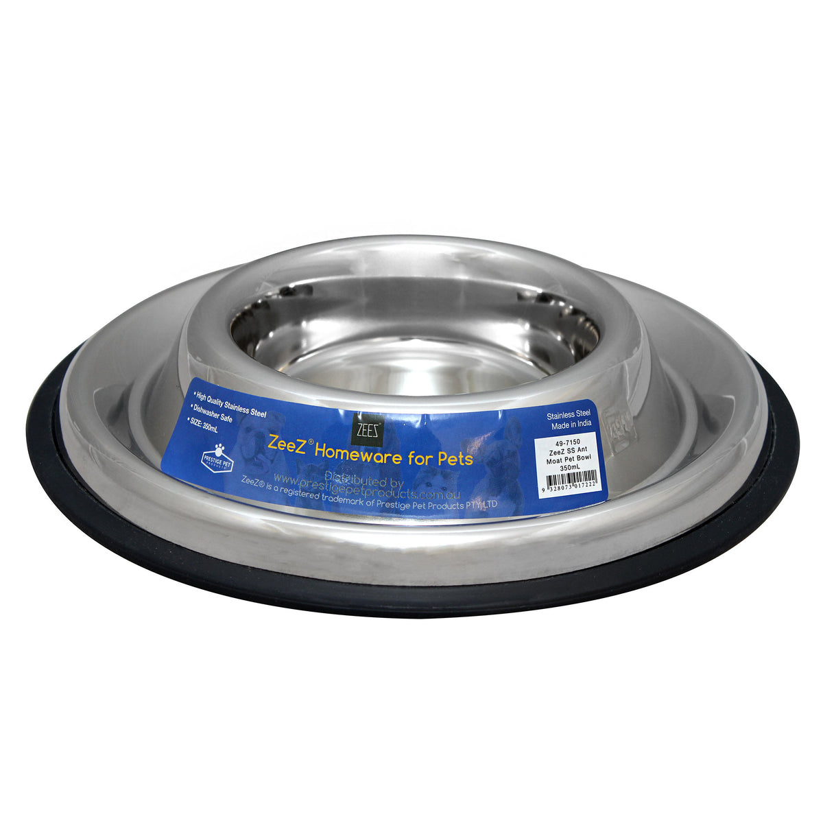 Ant Moat Stainless Steel Pet Bowl