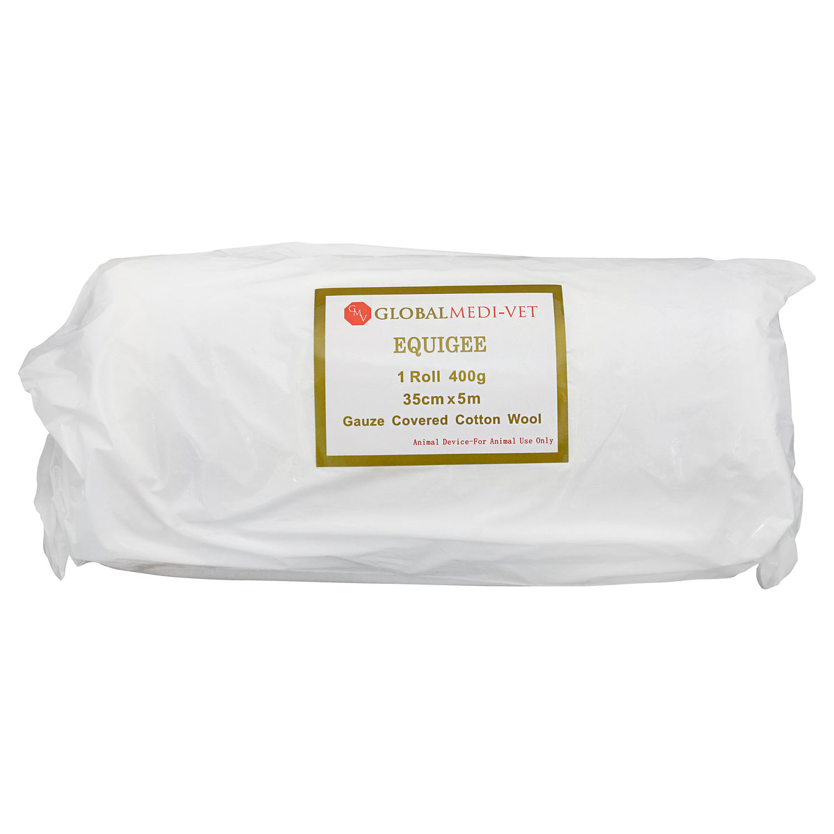 GMV Equigee Gauze Covered Cotton Wool Roll