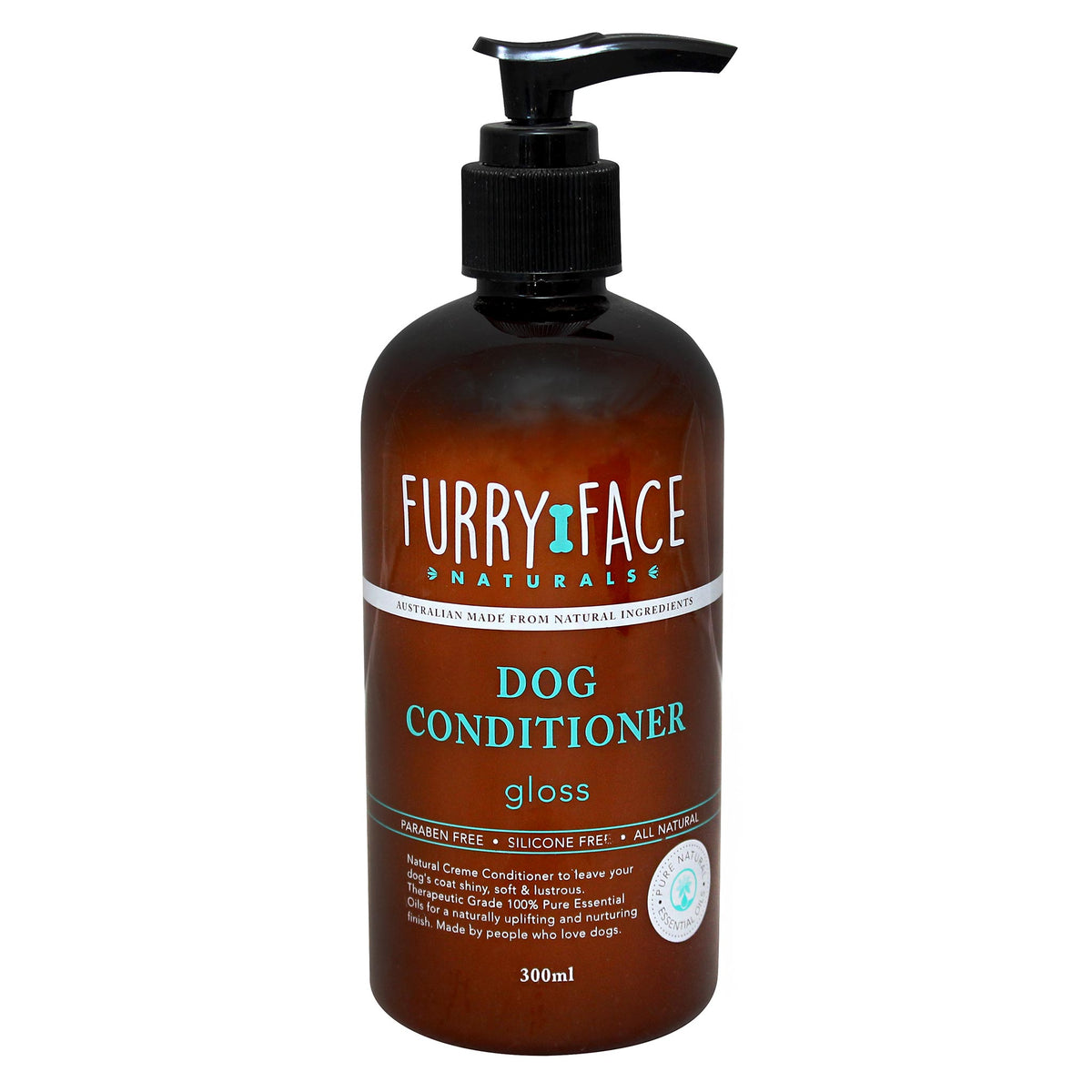 Furry Face Naturals Dog Conditioner - Gloss  300mL