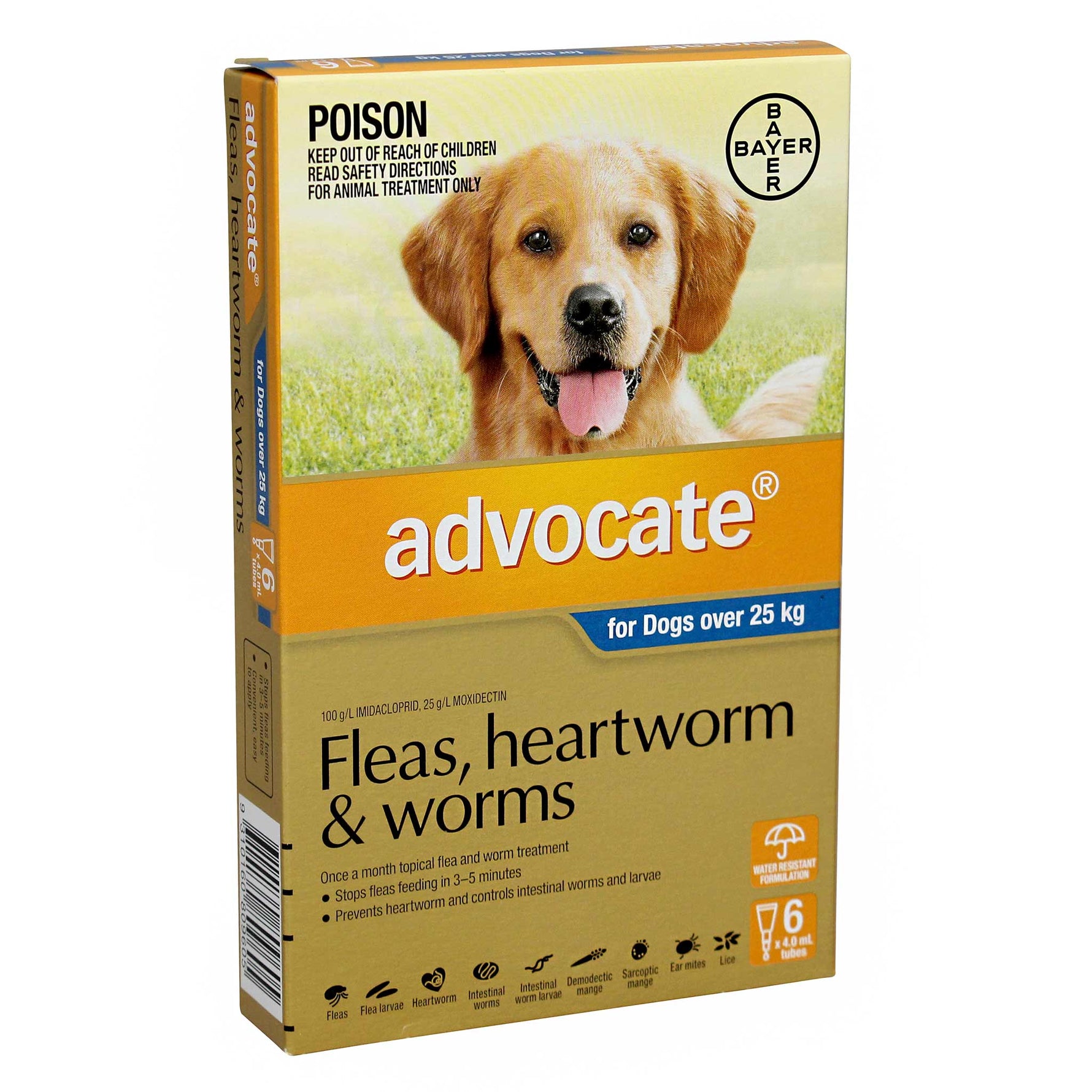 ADVOCATE for X/Large Dogs Over 25kg