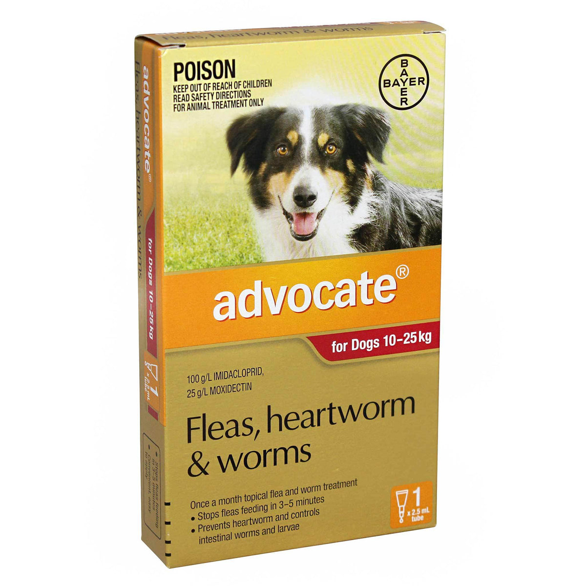 ADVOCATE for Large Dogs 10-25kg