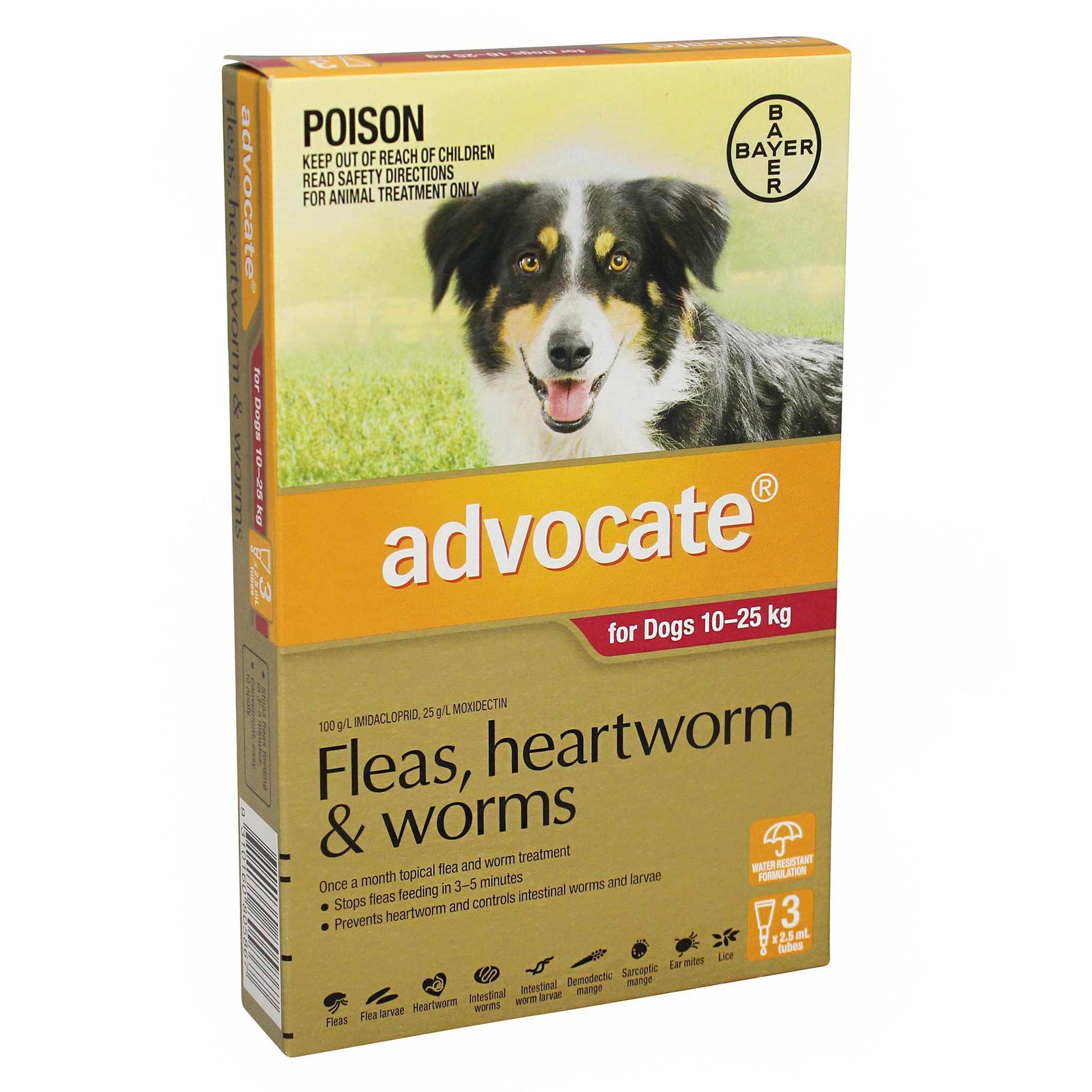ADVOCATE for Large Dogs 10-25kg