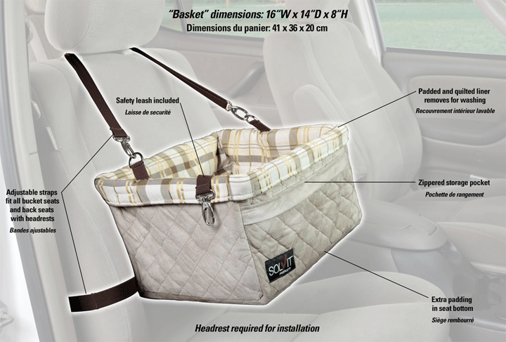 PetSafe Happy Ride Quilted Booster Seat