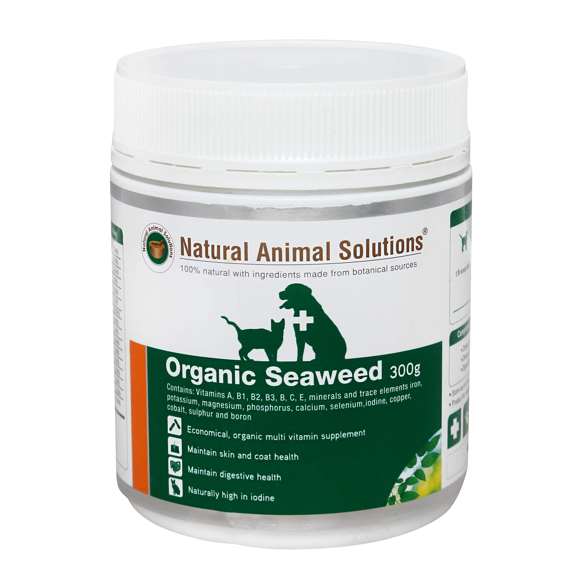Natural Animal Solutions Organic Seaweed 300g | vet-n-pet DIRECT