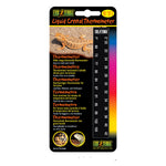 Exo Terra Horizontal Liquid Crystal Thermometer - Terrarium & Aquarium