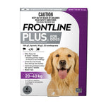 Frontline Plus for Large Dogs 20 to 40kg (44-88lb)
